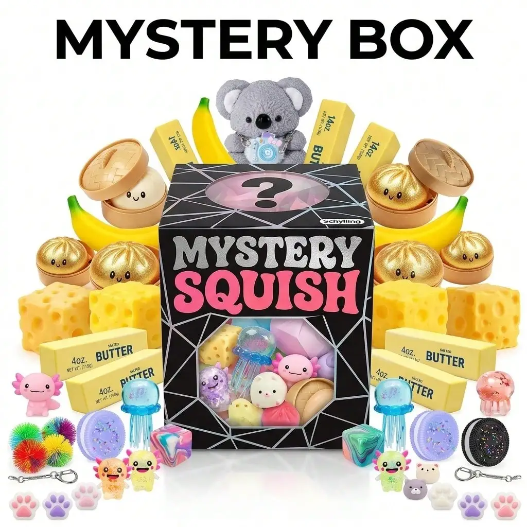 Kids' Toy - Slow Rebound Squishy Squeeze Fidget Blind