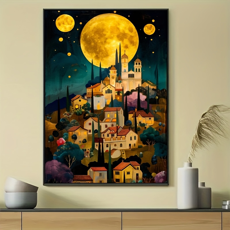 Kids Toys Under 500 - 500/1000/1200/2000PCS Puzzles Under The Moon Village