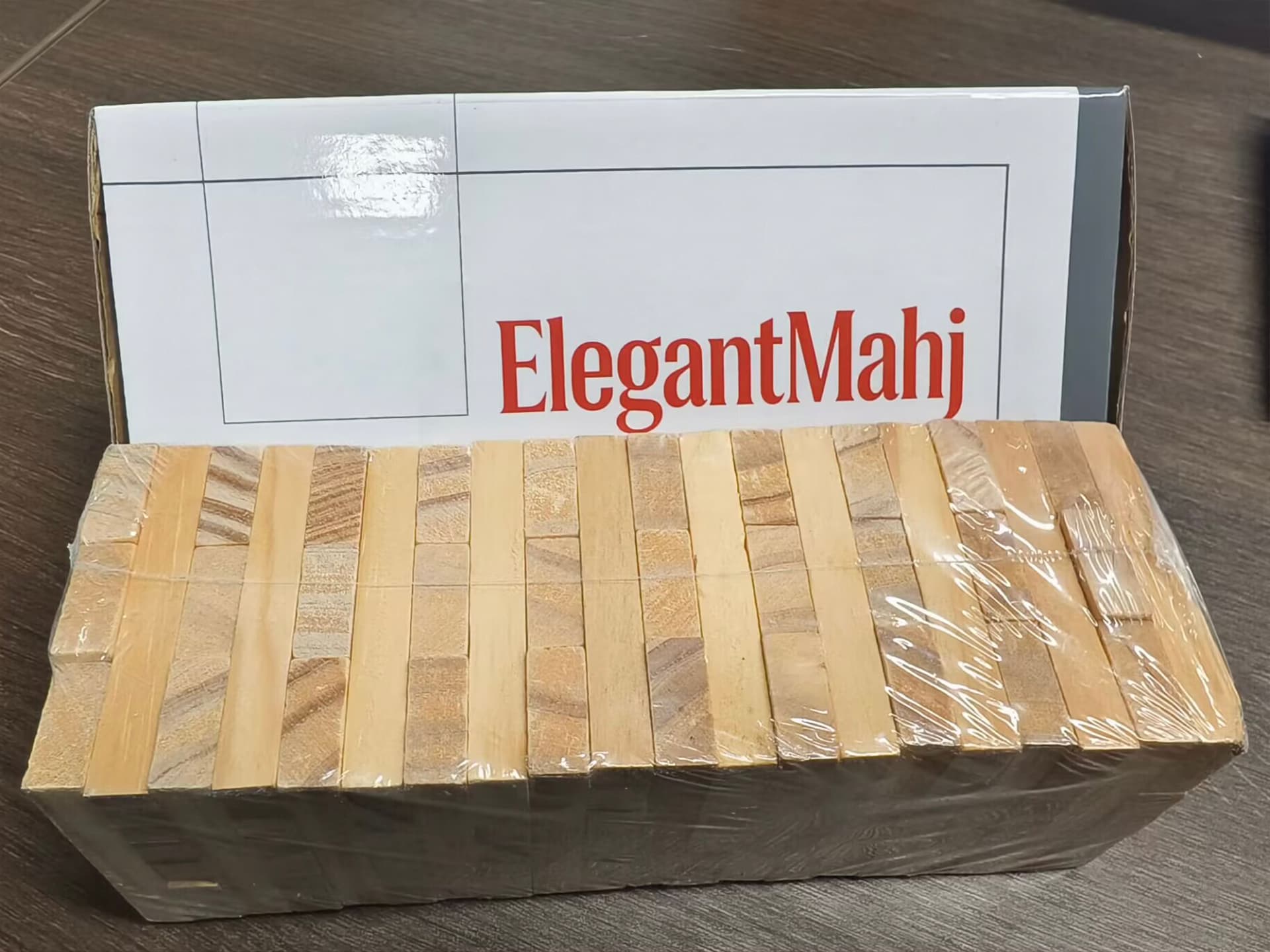 ElegantMahj Timber Tower Wood  - đánh giá và giá Wooden Blocks Stacking