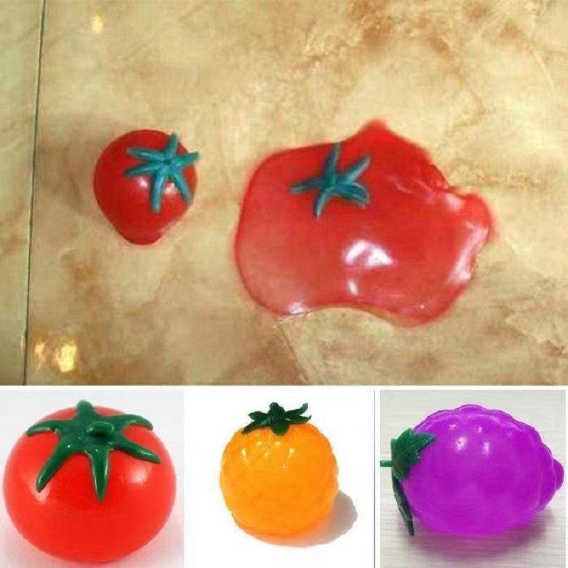 TPR Decompression Fruit Egg To - đánh giá và giá Kids Toys Play Egg