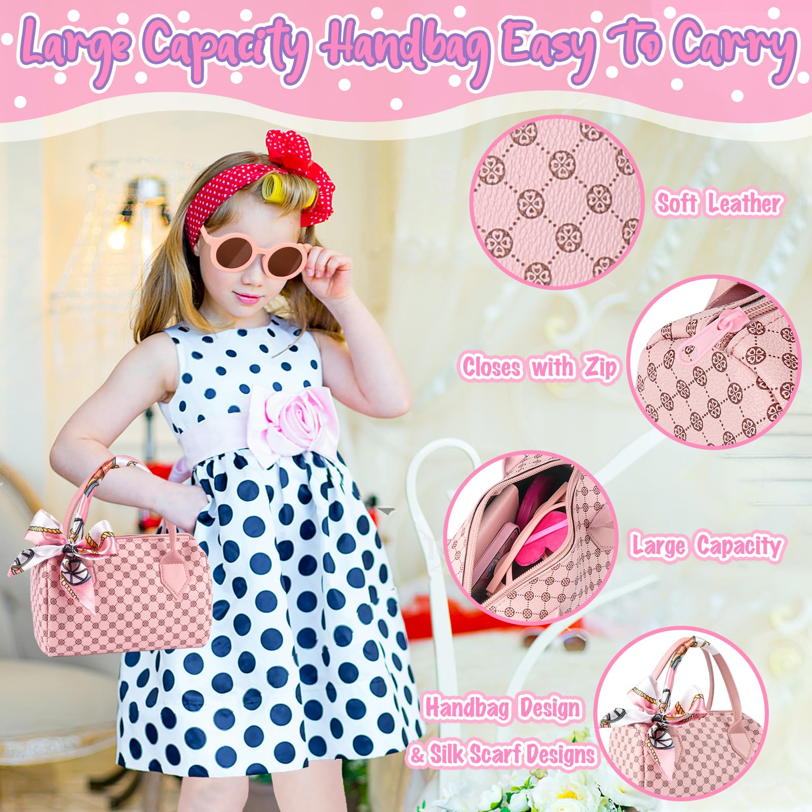 32PCS Play Purse Toddler Girls - đánh giá và giá Top Kids Xmas Toys