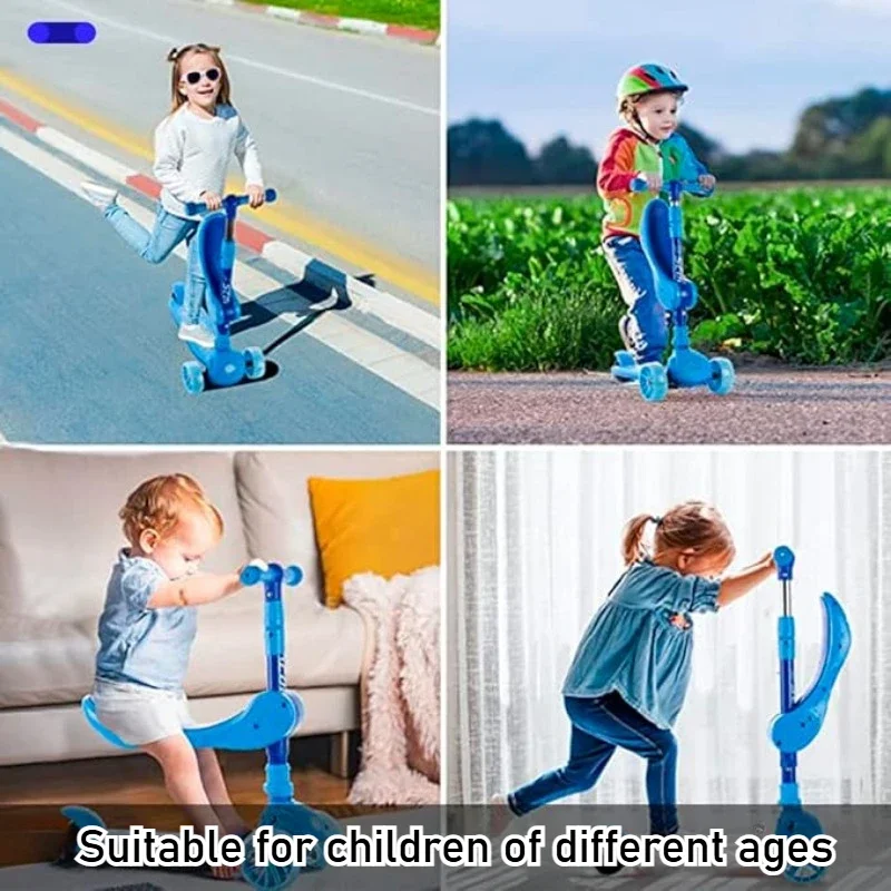 2-in-1 Kids Kick Scooter with  - đánh giá và giá Kids Toys Scooter