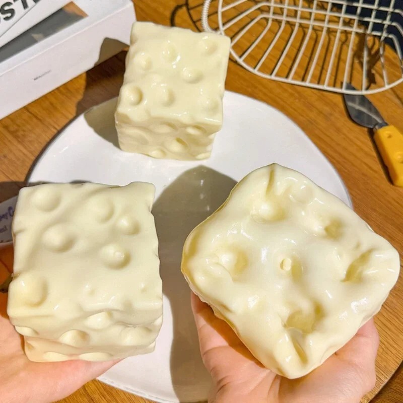 Taba Squishy Cheese Cube Stres - đánh giá và giá Kids' Toy