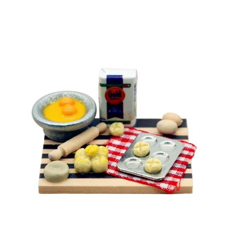 Dollhouse Food Toy Pastry Maki - đánh giá và giá Kids Toys Play Egg