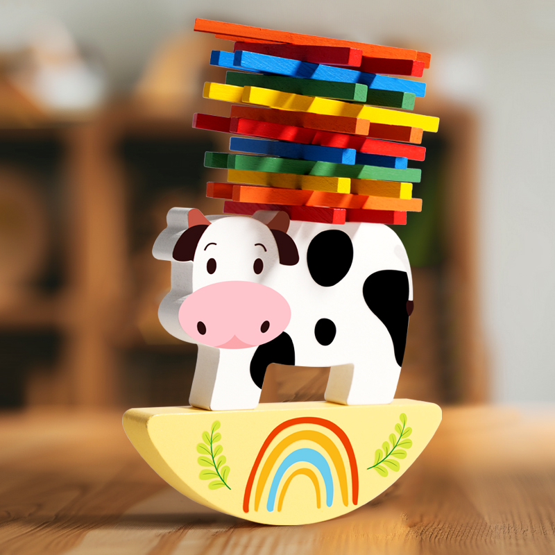 Wooden Animal Stacking Block G - đánh giá và giá Wooden Blocks Stacking
