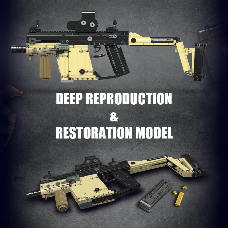 2024 MOC Military Series KRISS - đánh giá và giá Kids Toys Vector