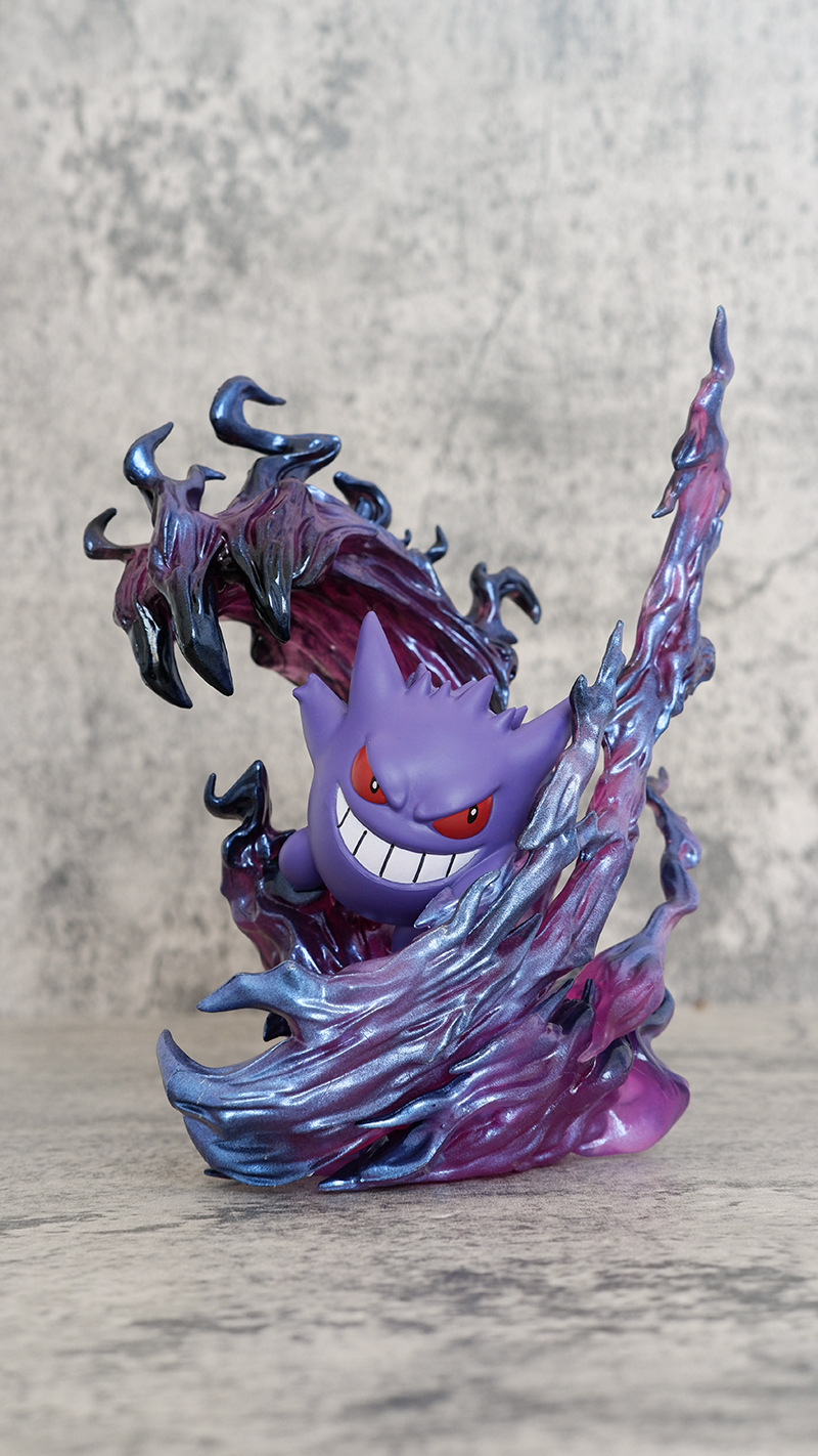 19cm Anime Pokemon Gengar Batt - đánh giá và giá Kids Toys Movie