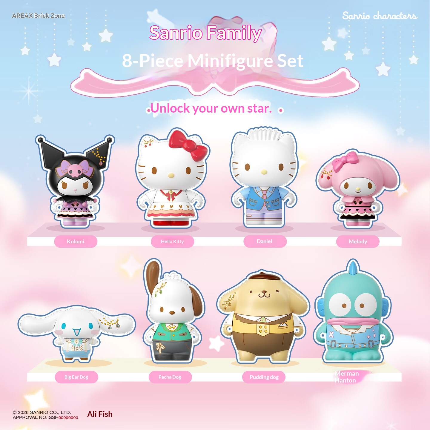 Areax Sanrio Characters Buildi - đánh giá và giá Lego Set Technic