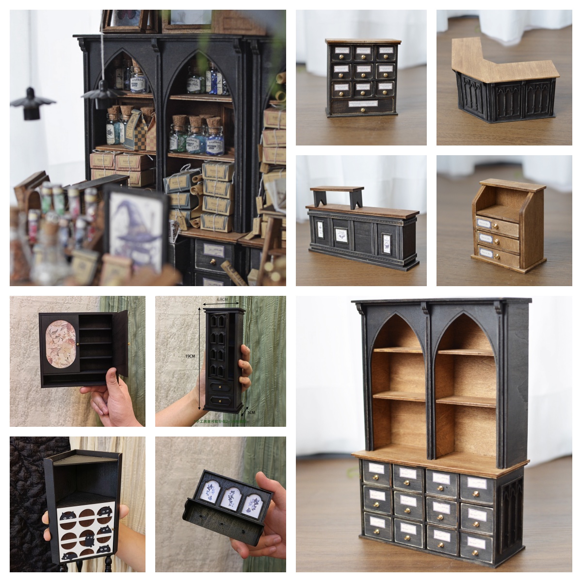 Dollhouse Furniture Set DIY Ki - đánh giá và giá Dollhouse Furniture Set