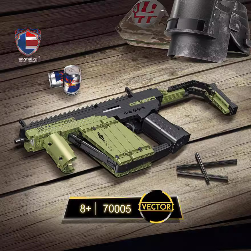 MOC Military VECTOR Submachine - đánh giá và giá Kids Toys Vector