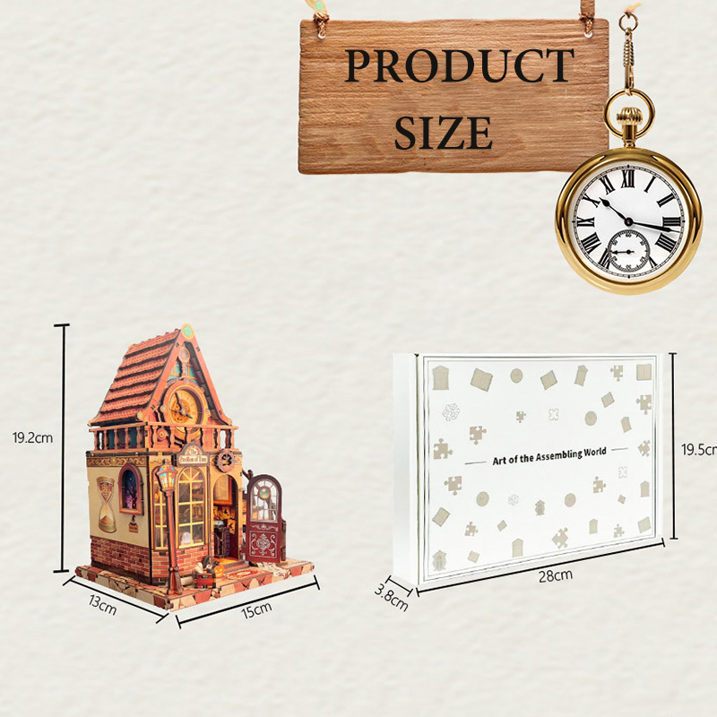 New Wooden Dollhouse Time Pavi - đánh giá và giá Dollhouse Furniture Set