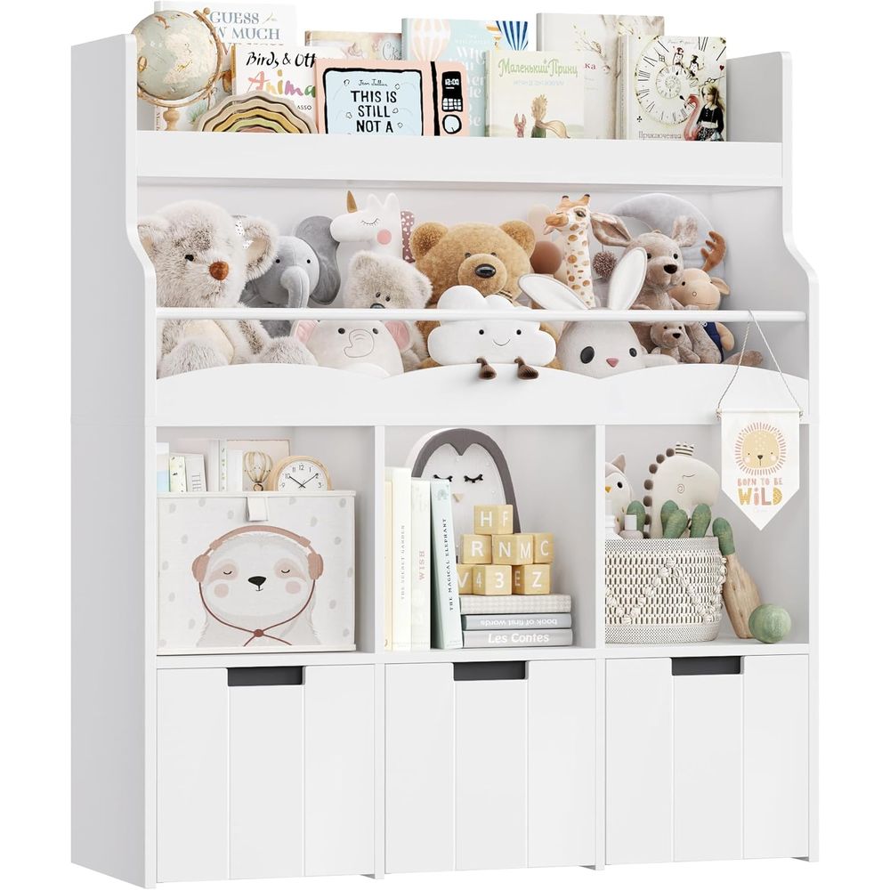 Kids Toy Storage Organizer wit - đánh giá và giá Kids' Toy