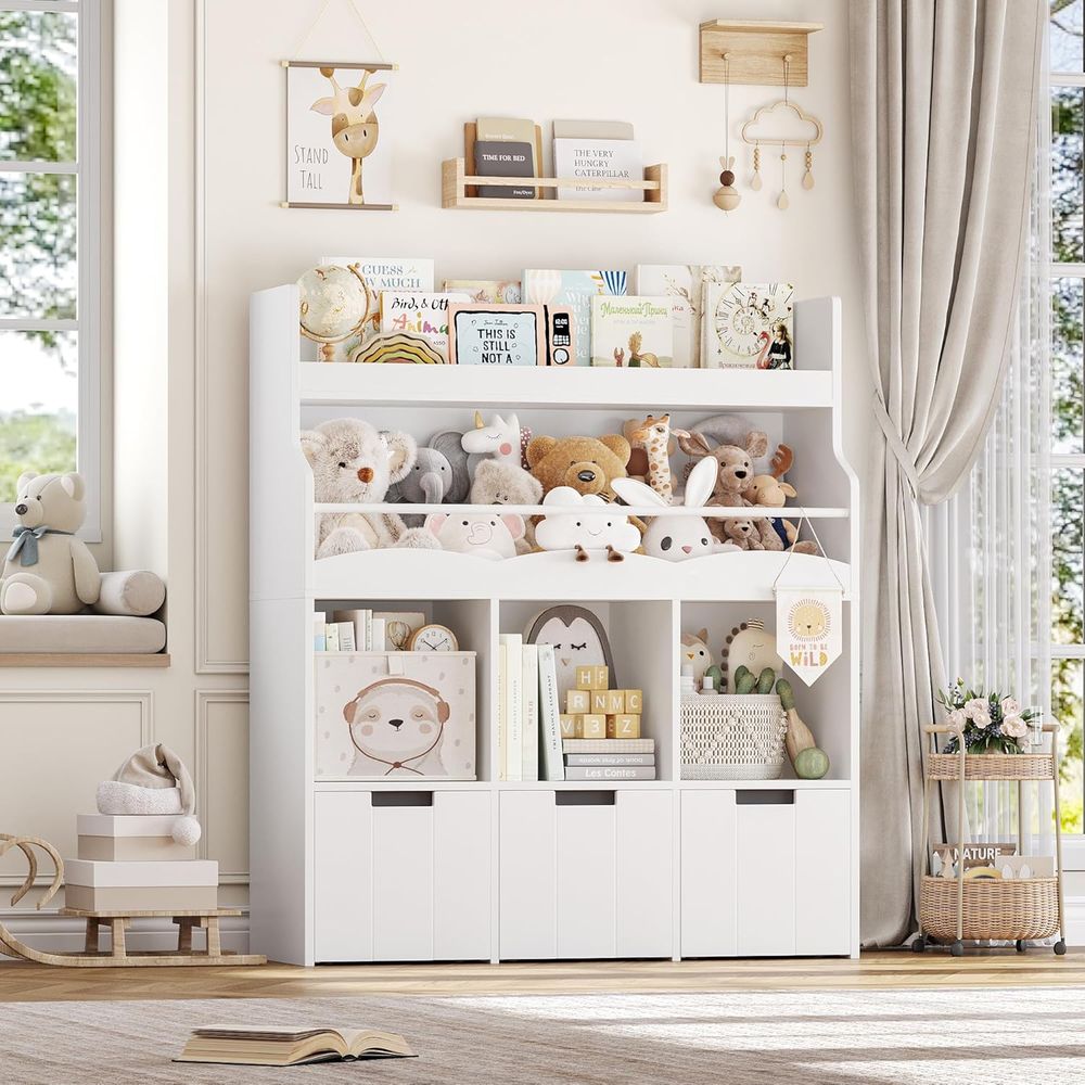 Kids Toy Storage Organizer wit - đánh giá và giá Kids' Toy