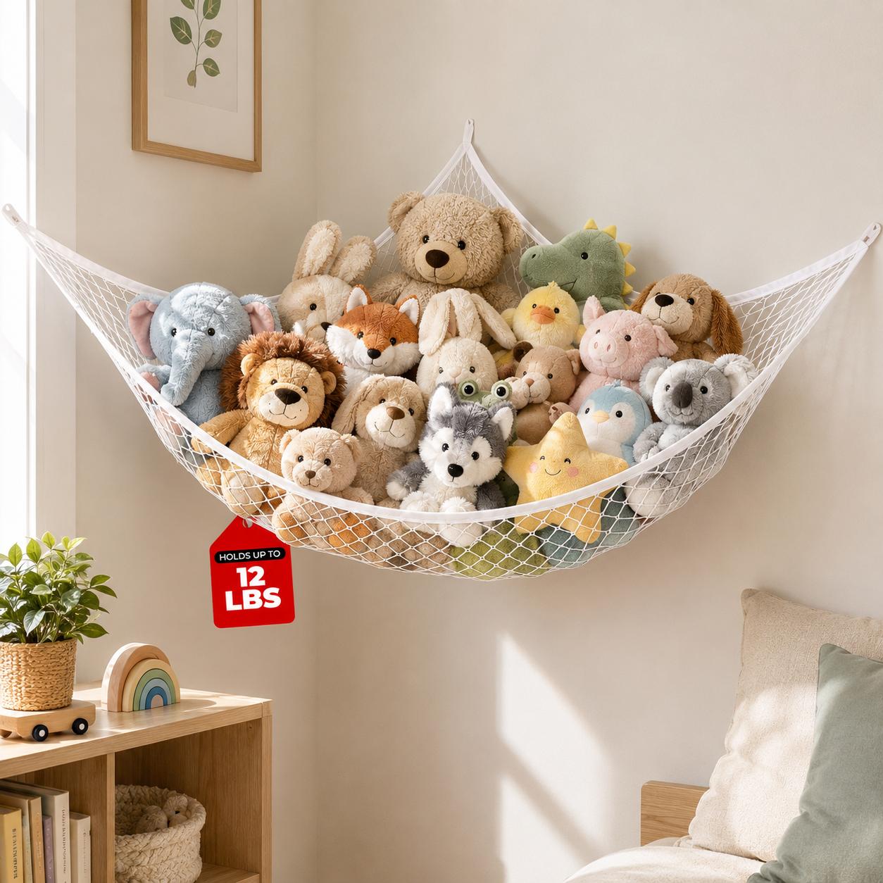 Mesh Toy Storage Hammock Hangi - đánh giá và giá Kids' Toy