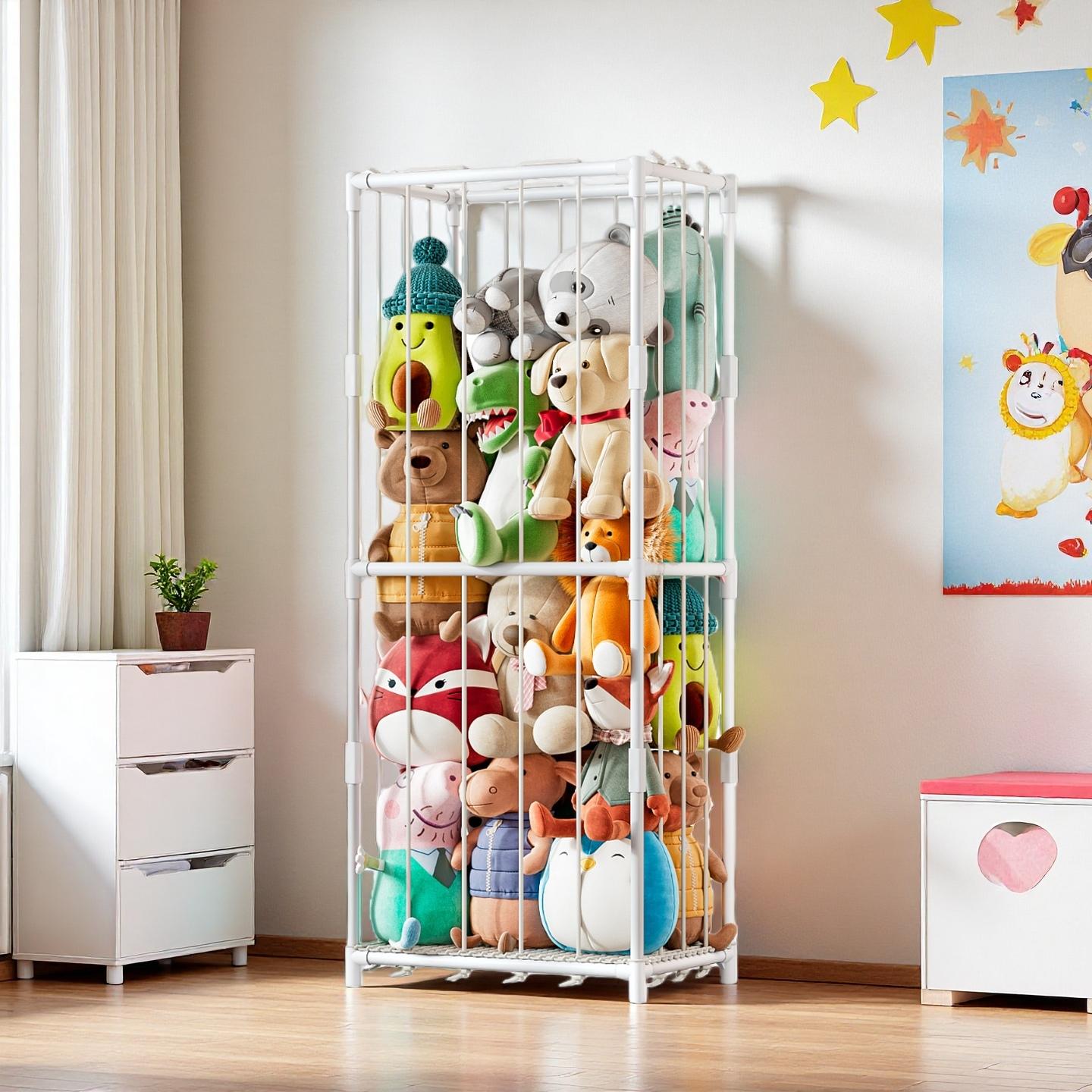 Vertical Stuffed Animal Storag - đánh giá và giá Kids' Toy