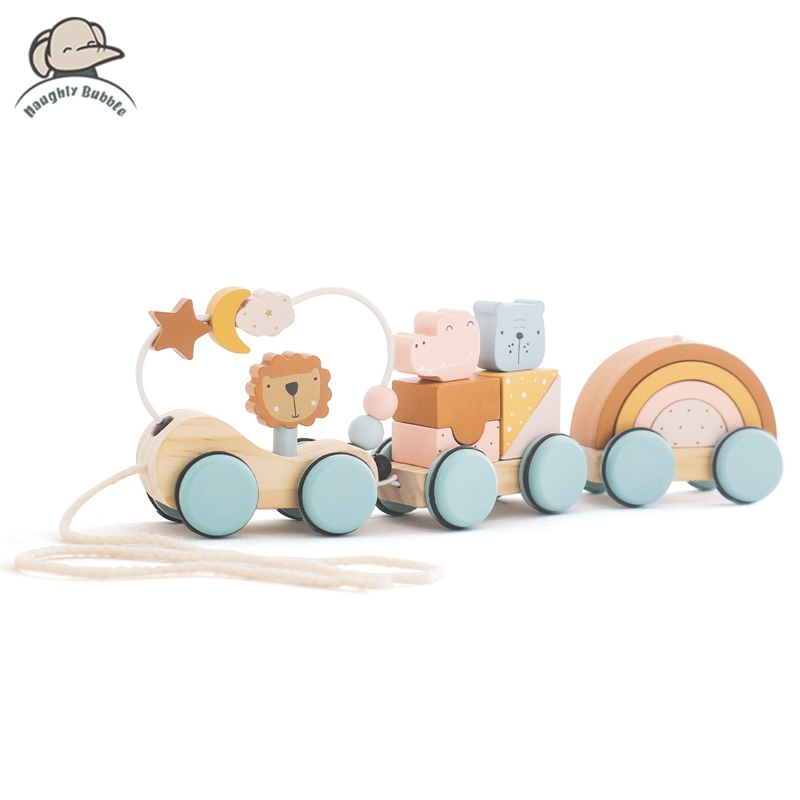 Wooden Montessori Toys Animal  - đánh giá và giá Wooden Blocks Stacking