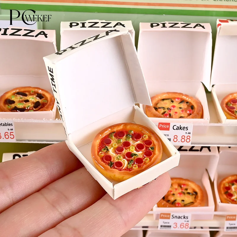 6pcs Dollhouse Miniature Pizza - đánh giá và giá Dollhouse Furniture Set