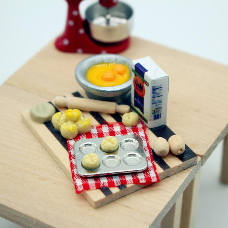 Dollhouse Food Toy Pastry Maki - đánh giá và giá Kids Toys Play Egg