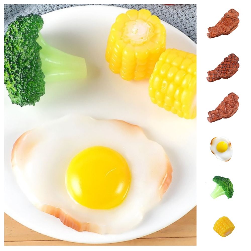Western Food Simulation Steak  - đánh giá và giá Kids Toys Play Egg