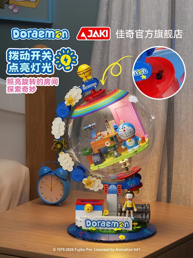 JAKI Doraemon Licensed Globe B - đánh giá và giá Lego Set Technic