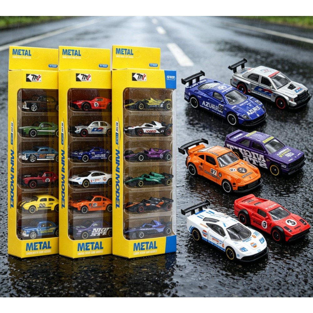 6Pcs Alloy Retro Racing Car Se - đánh giá và giá Kids Toys Amazon